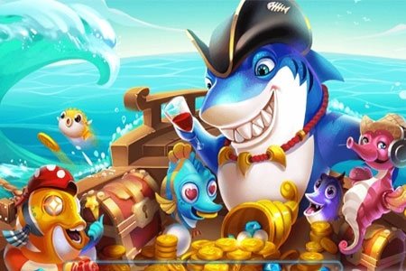 Cao thủ bắn cá với tia laser vàng