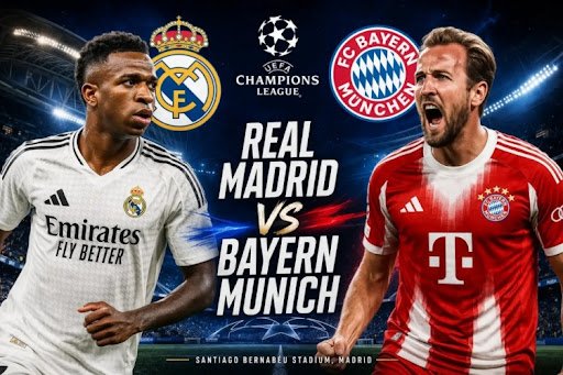 Bayern Munich vs Real Madrid Champions League